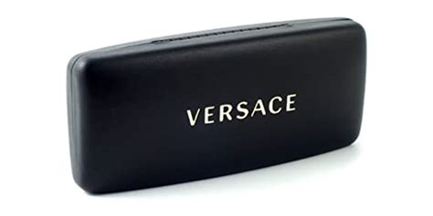 astuccio per occhiali versace|Custodia Versace Rigido Nero – Maxi.